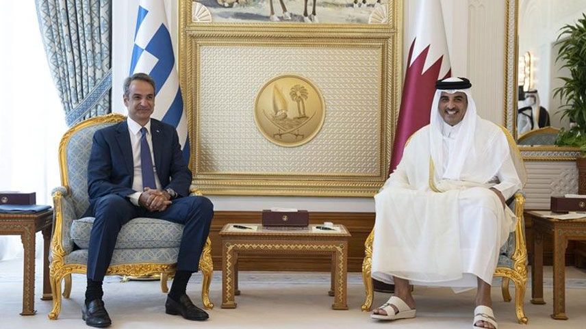 Başbakan Miçotakis, Katar Emiri Al Sani ile görüştü