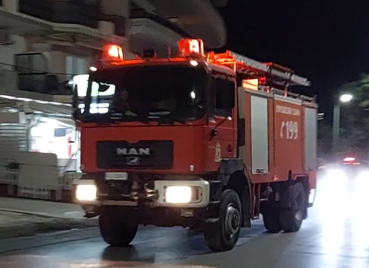 İskeçe Elmalı köyü civarında yangın çıktı