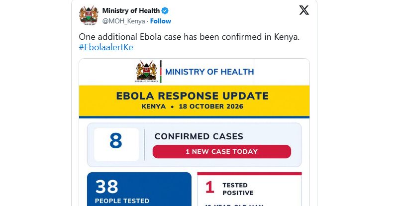 Ebola vakasını doğruladı: Salgın KDC'de yeni eyalete yayılıyor